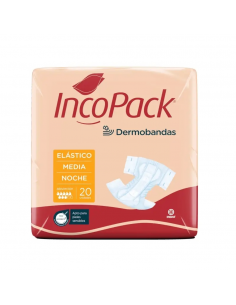 Incopack Noche Elastico T- Med 80 U