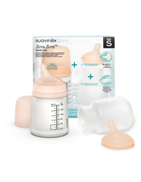 Suavinex Set Iniciacion Bibe Zero-Zero 180ml