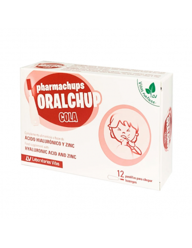 Pharmachups Oralchup 12 Pastillas Sabor Cola