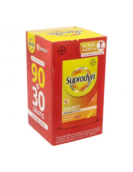Supradyn Energy Pack 90+30 comprimidos