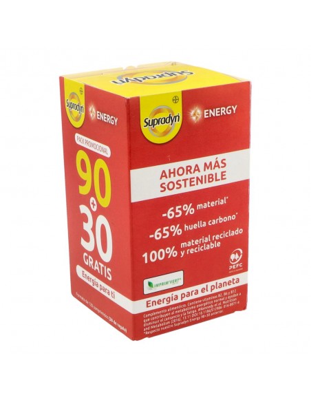 Supradyn Energy Pack 90+30 comprimidos