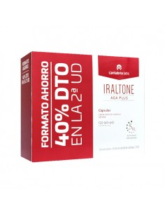 Iraltone Duplo AGA Plus 2x60 cápsulas