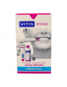 Vitis Encías Pasta Dentífrica 100 ml + Colutorio 500 ml