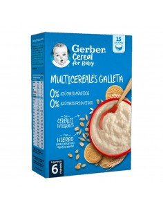 Gerber Papilla Multicereales Galleta 0%0% 270 g
