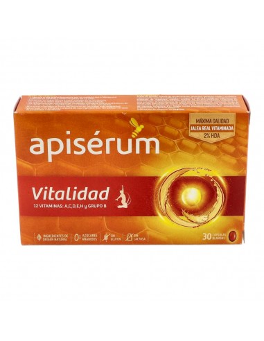 Apiserum Vitalidad 30 cápsulas