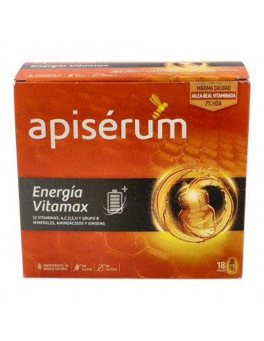 Apisérum Energía VItamax 18 viales