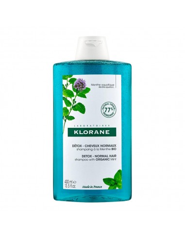 Klorane Champú Detox a la Menta 400 ml