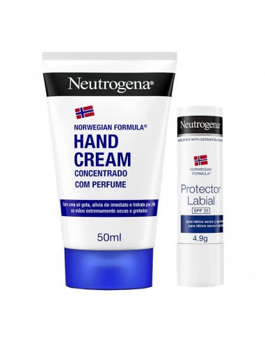 Neutrogena Pack Crema de Manos de Hidratación Intensa 50 ml + Labial