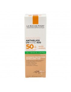 La Roche Posay Anthelios UVMune 400 Oil Control Gel-Crema con Color SPF50+ 50 ml