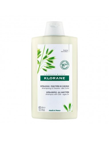 Klorane Champú Leche de Avena 400 ml