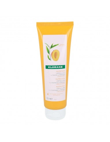 Klorane Crema de Día a la Manteca de Mango sin Aclarado Nutrición Flexibilidad Suavidad 125 ml
