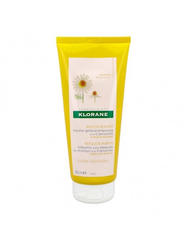Klorane Crema Acondicionadora al Extracto de Camomila Aclara Ilumina Color Intenso 200 ml