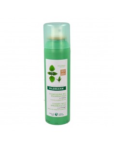 Klorane Champú Seco al Extracto de Ortiga Castaño Oscuro 150 ml