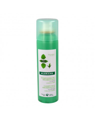 Klorane Champú Seco a la Ortiga Seborregulador Spray 150 ml