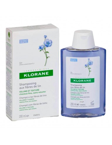 Klorane Champú Fibras de Lino 200 ml