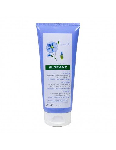 Klorane Bálsamo Acondicionador Fibras de Lino 150 ml