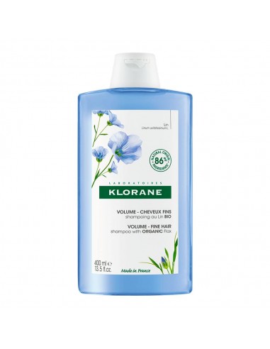 Klorane Champú Fibras de Lino 400 ml