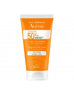 Avène Crema Sin Perfume SPF50+ 50 ml