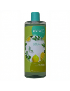 Alvita Gel de Baño Limón y Eucalipto 750 ml