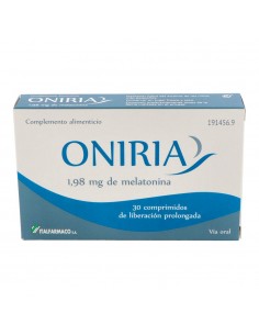Oniria Melatonina 1,98 mg 30 comprimidos