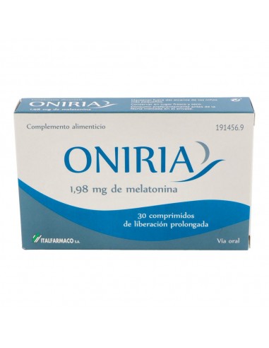 Oniria Melatonina 1,98 mg 30 comprimidos