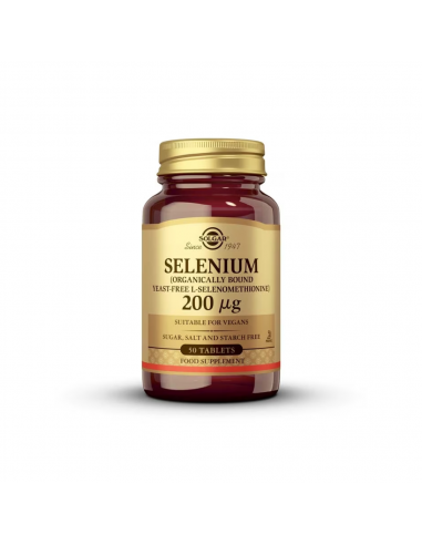 Solgar Selenio 200 Mg 50 Comp