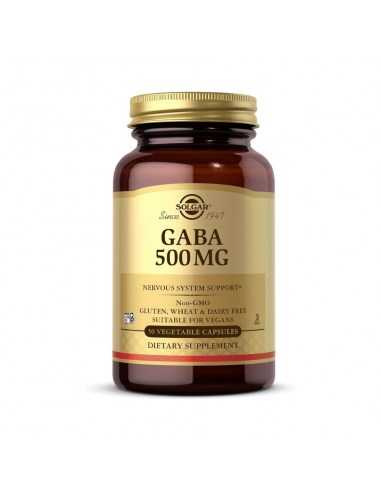 Solgar G.A.B.A.500Mg.(50)Cáps.Veg.