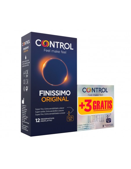 Control Finissimo Preservativos 12 unidades