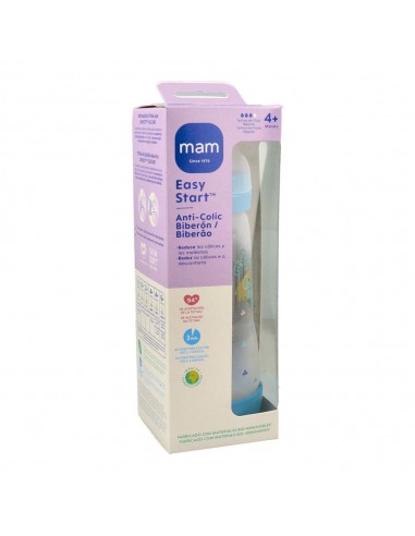 Mam Biberon Anti-Colic 320ml Matt - Azul Mam Biberon Anti-Colic 320ml Matt - Azul