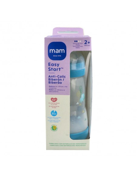 Mam Biberon Anti-Colic 260ml Matt - Azul