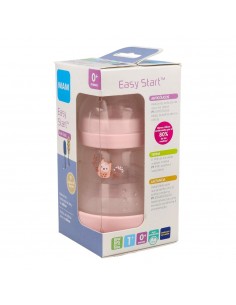 Mam Biberon Anti-Colic 160ml Matt - Rosa