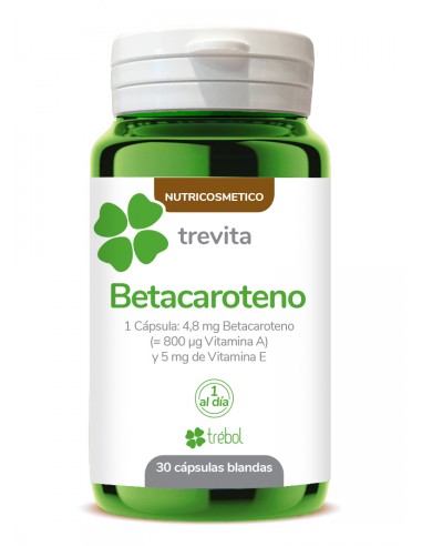 Trevita Betacaroteno 30 cápsulas