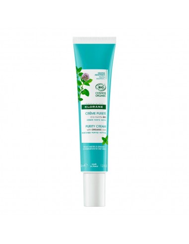 Klorane Crema Purificante A La Menta Bio 40 ml