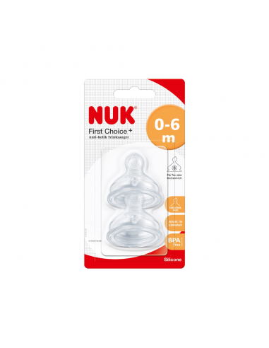Nuk Tet Sil Anticolico First Choice+ T-1 S 2 U
