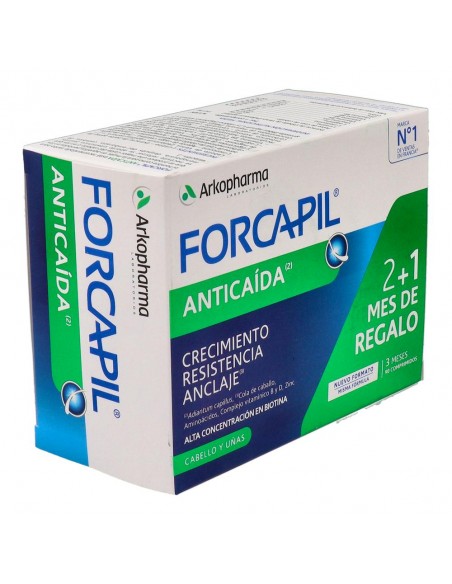Forcapil Anticaida Cabello 90 cápsulas 2+1