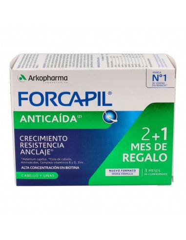 Forcapil Anticaida Cabello 90 cápsulas 2+1