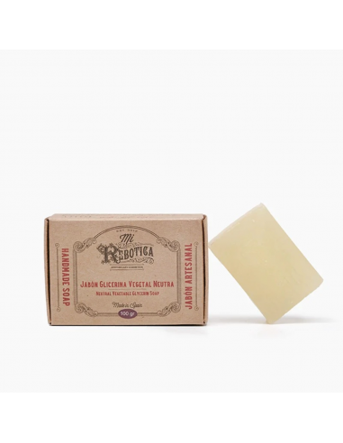Mi Rebotica Jabon Glicerina Vegetal Neutra 100 Gr