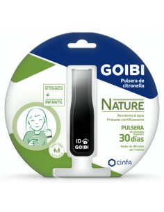 Goibi Pulsera De Citronella Nature 1 Pulsera Negra