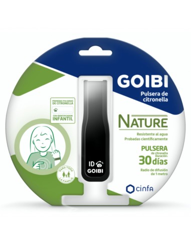 Goibi Pulsera De Citronella Nature 1 Pulsera Negra