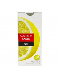Sawes Caramelos Blister Sin Azúcar Lemon Blister 22 g