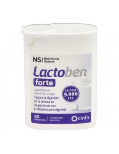 Ns Digestconfort Lactoben Forte 60 Comprimidos