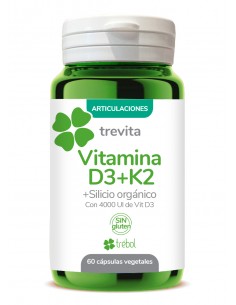 Trevita Vitamina D3 + K2 60 cápsulas