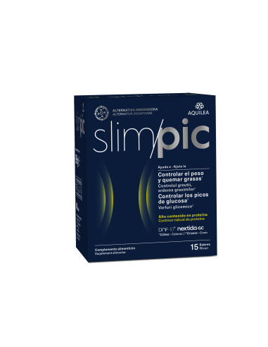 Aquilea Slimpic Sabor Limón 15 sobres