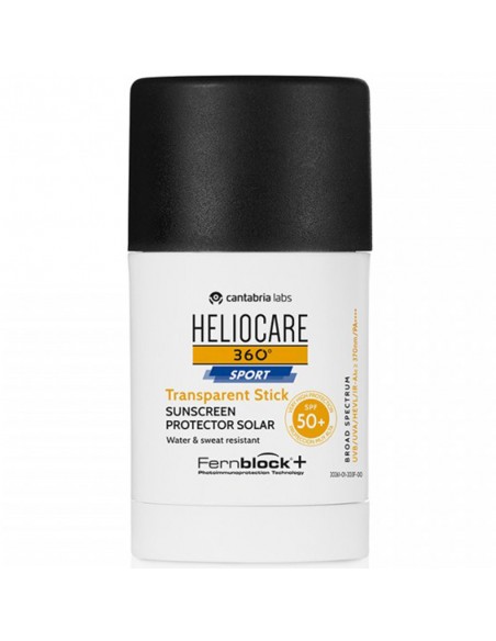 Heliocare 360º Sport Transparent Stick SPF50+ 25 g