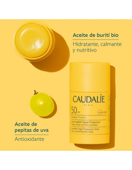 Caudalie Vinosun Protect Stick Invisible SPF50 15 g