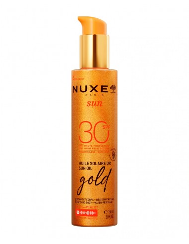 Nuxe Sun Aceite Bronceador Gold Rostro y Cuerpo SPF 30 150 ml