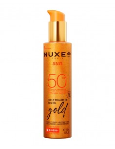 Nuxe Sun Aceite Bronceador Gold Rostro y Cuerpo SPF50 150 ml