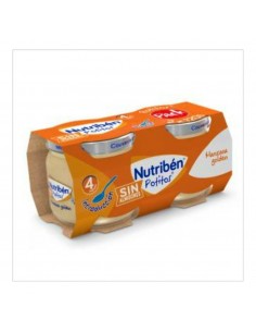 Nutribén Potitos Introducción Manzana Golden SA 2x120 g