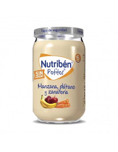 Nutribén Potito Manzana Plátano y Zanahoria 235 g