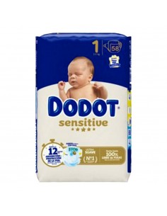 Dodot Sensitive Carry Pack Talla 1 58 unidades